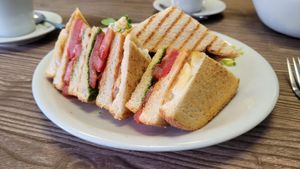 House sandwich at Pear Kitchen in Cowbridge