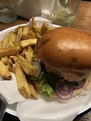 The Plant Burger  at Honest Burgers in Brighton