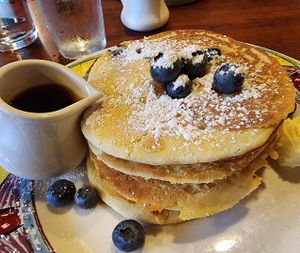 Gluten-free and vegan pancakes  at Miss Shirley's in Annapolis