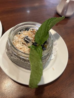 Chia pudding  at Miss Shirley's in Annapolis