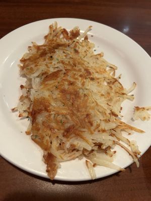 Extra crispy hashbrowns with onion. (Could’ve had them a little more crispy.  at Miss Shirley's in Annapolis