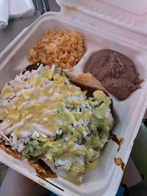 Enchiladas  at Veegos in Houston