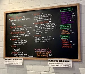 Menu as of 5/7/19 !! at Veegos in Houston