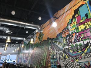 Decor at Veegos in Houston