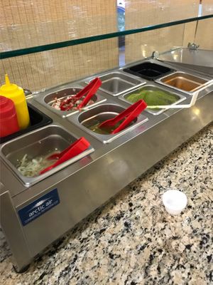 Toppings at Veegos in Houston