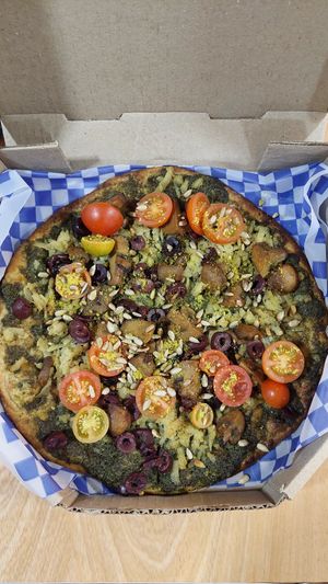 Pesto at De/Raiz Cocina Café - Calle 106 in Bogota