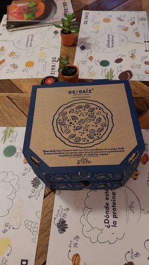 Pizzas to go at De/Raiz Cocina Café - Calle 106 in Bogota