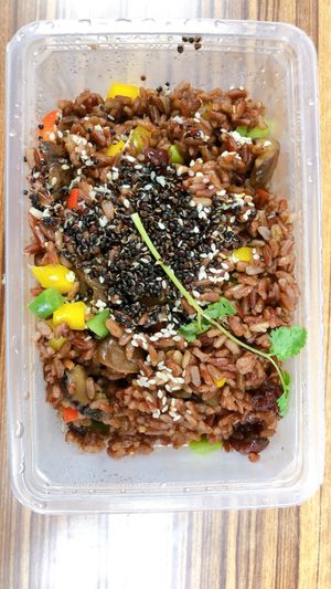 ข้าวธัญพืช at Tonklar Facai - Chula in Bangkok