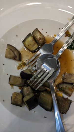 Spouse to be mixed veg stir-fry, tasted boiled at Tonklar Facai - Chula in Bangkok