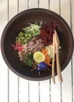 Salad  at Tonklar Facai - Chula in Bangkok