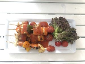 Tempeh Sticks at Tonklar Facai - Chula in Bangkok