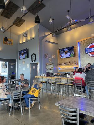Interior at Collision Brewing Company and Restaurant in Longmont