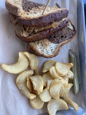Reuben  at Collision Brewing Company and Restaurant in Longmont