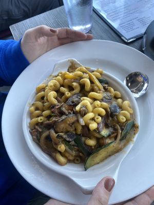 Mac and cheese  at Collision Brewing Company and Restaurant in Longmont