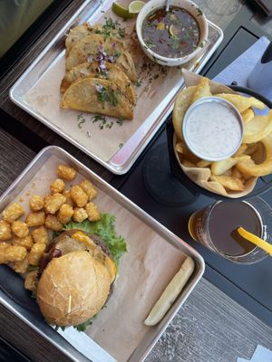   at Collision Brewing Company and Restaurant in Longmont