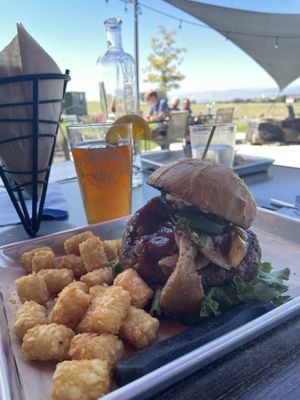   at Collision Brewing Company and Restaurant in Longmont