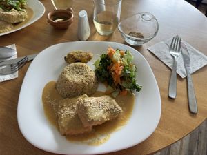 Tofu was excellent!  at Kay Pacha in Quito