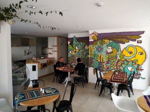 Inside at Kay Pacha in Quito