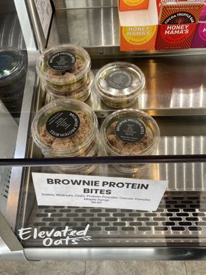 Brownie bites!  at Market Juice in Anchorage