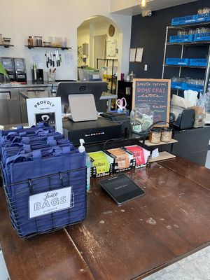Counter  at Market Juice in Anchorage