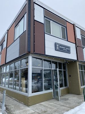 Facade  at Market Juice in Anchorage