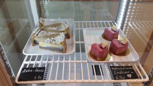 "Cheese" cake at Sweet Retreat in Bern