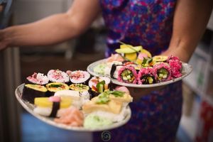 Vegan & Veggie Sushi at Smoothie Galaxy in Gran Canaria