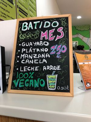 Delish special  at Smoothie Galaxy in Gran Canaria