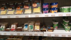 cheese and stuff at Better Life in Hannover
