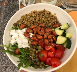 freaky greeky (w/o olives) at Veganika in Ljubljana