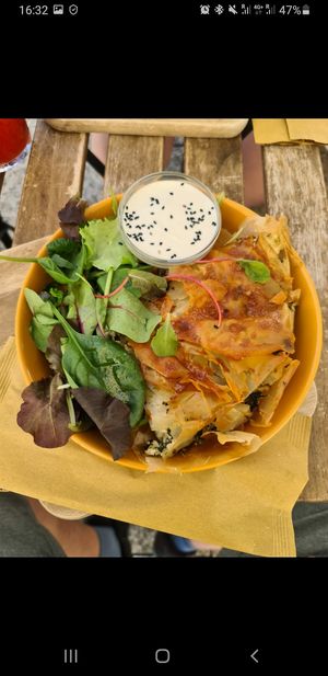 Daily dish at Veganika in Ljubljana