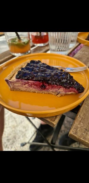 Peanut Butter Cake at Veganika in Ljubljana