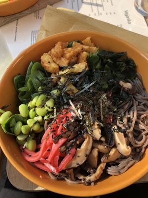 ramen at Veganika in Ljubljana