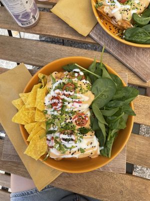 Enchiladas  at Veganika in Ljubljana