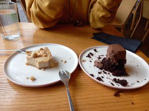 All done, plus to go at Veganika in Ljubljana