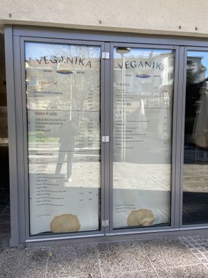 Too bad it was closed on that day !   at Veganika in Ljubljana