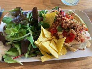 best enchilada ever  at Veganika in Ljubljana