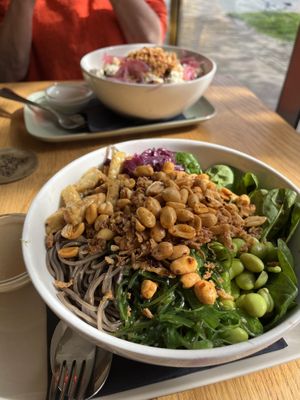 Soba Noodle Bowl   at Veganika in Ljubljana