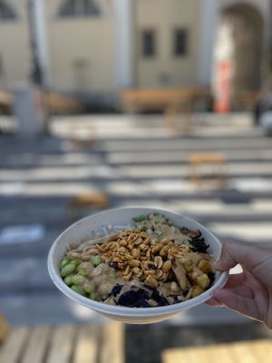 Udon noodles   at Veganika in Ljubljana