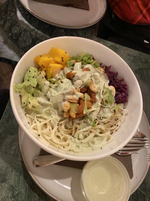 Udon Kihot  at Veganika in Ljubljana