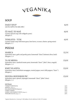   at Veganika in Ljubljana