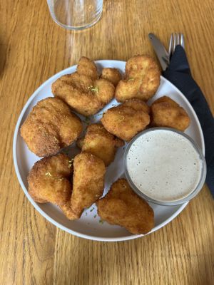 Cauliflower  at Veganika in Ljubljana