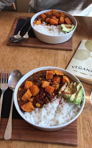 An older photo   at Veganika in Ljubljana