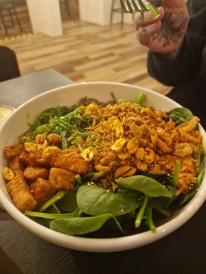 Soba at Veganika in Ljubljana