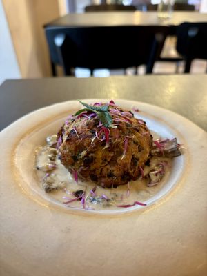 Herbst SPEICIAL • Brotknödel ⭐️⭐️⭐️⭐️⭐️  at Veganika in Ljubljana