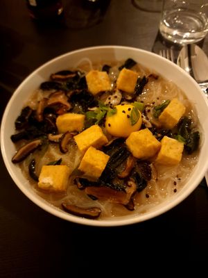 Ramen  at Veganika in Ljubljana