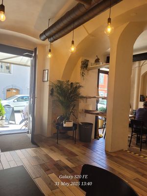 Restaurant at Veganika in Ljubljana