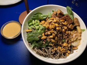 Soba  at Veganika in Ljubljana