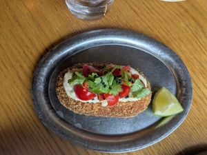 bun bun.  just amazing. at Veganika in Ljubljana