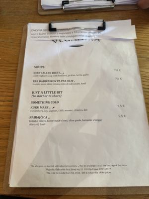   at Veganika in Ljubljana